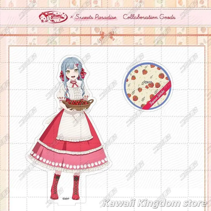 ¡Sueño de explosión! Yukina Minato Arisa Ichigaya Cosplay figura de Anime soporte acrílico modelo placa decoración de escritorio letrero de pie regalo para seguidores