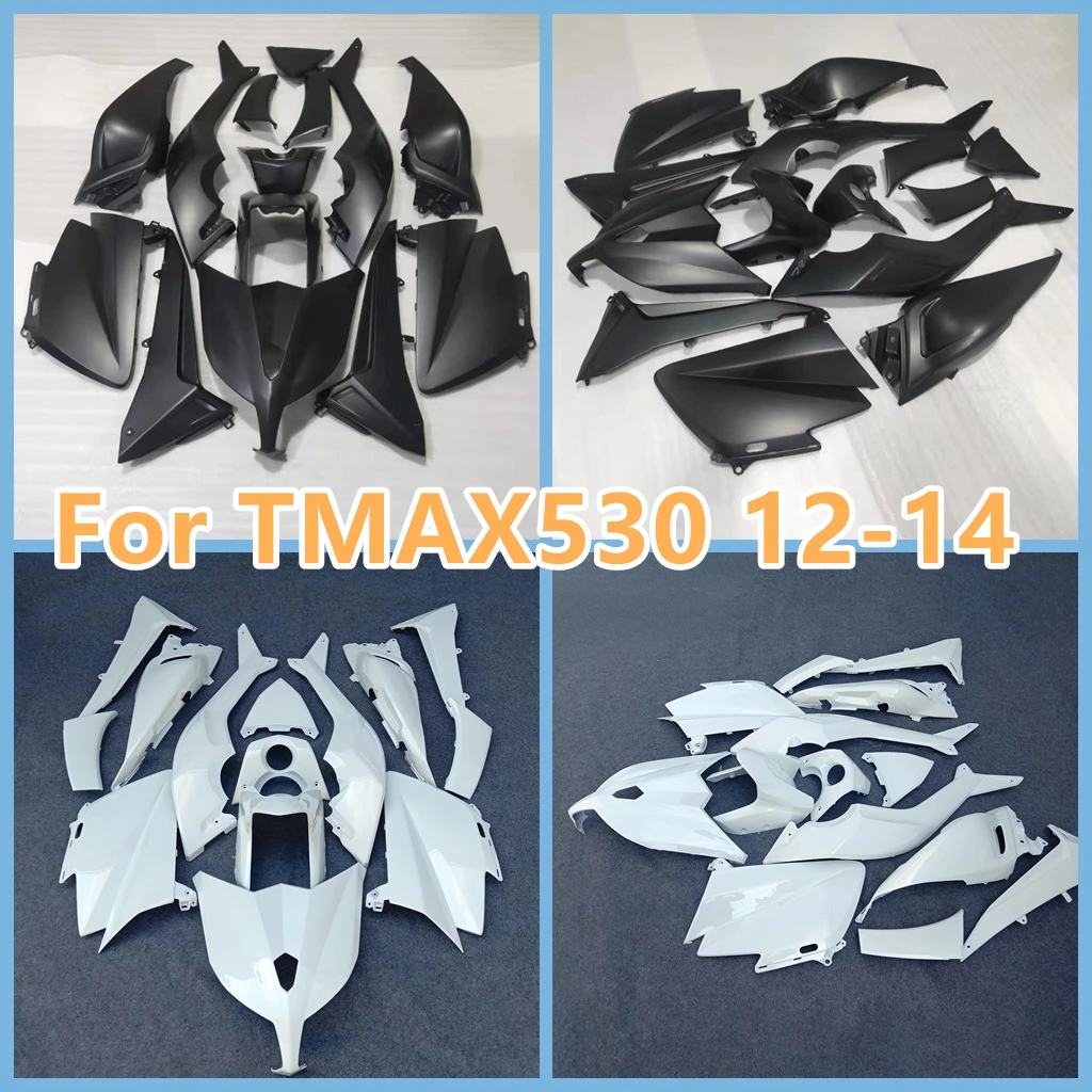 

Matte Black Motorcycle Fairing Kit TMAX 530 12 13 14 for YAMAHA TMAX530 2012 2013 2014 TMAX 530 100% Fit ABS ZXMT Cowling