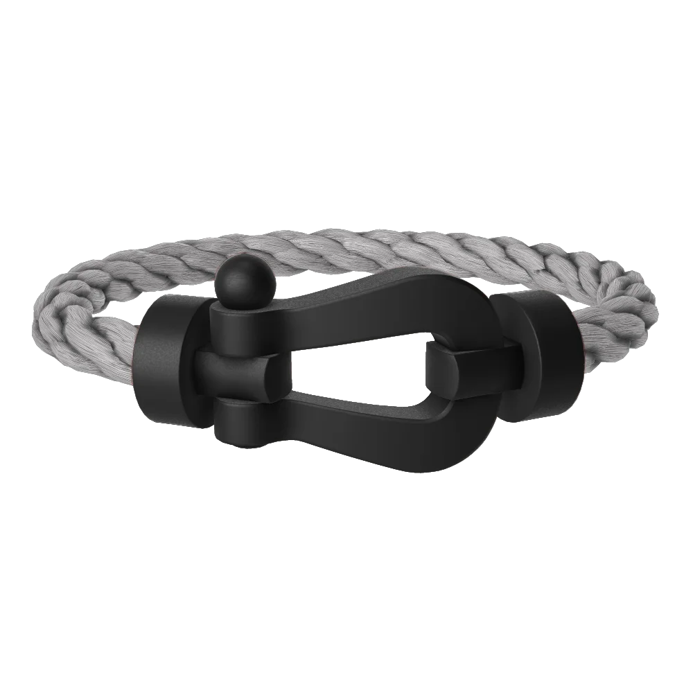 

2026 High-Quality Fashion Classic XL Size Hoop Bracelet Steel Wire Cord