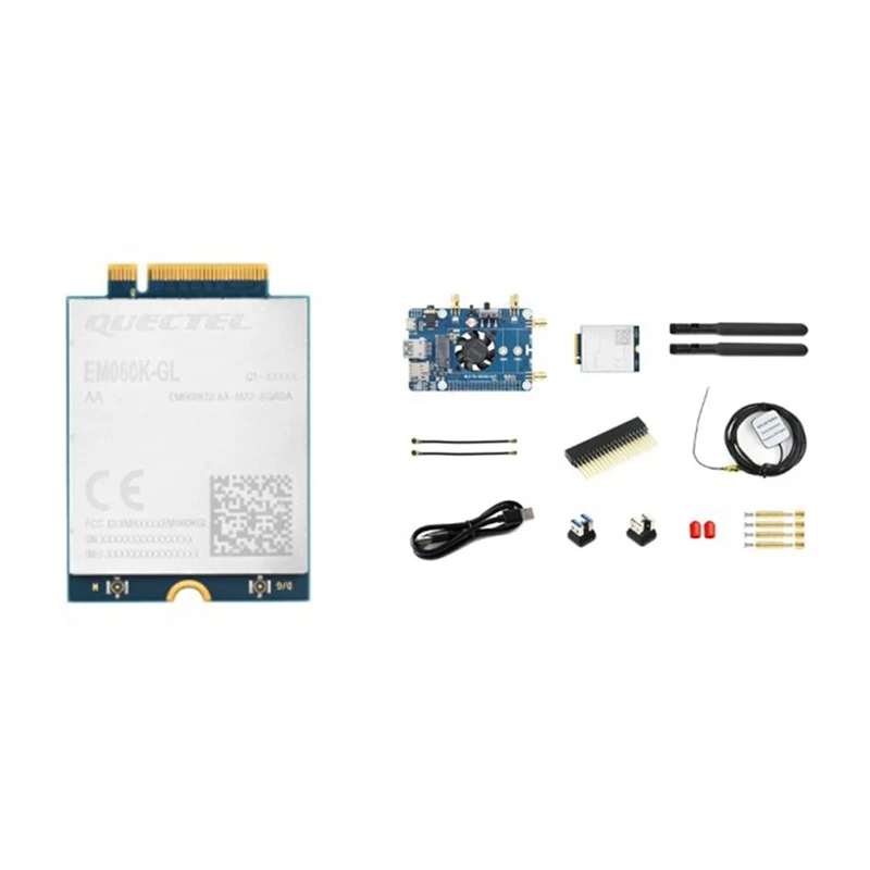 For Raspberry Pi LTE Cat 6 Communication HAT EM060K-GL LTE-A Global Multi-Band GNSS Positioning