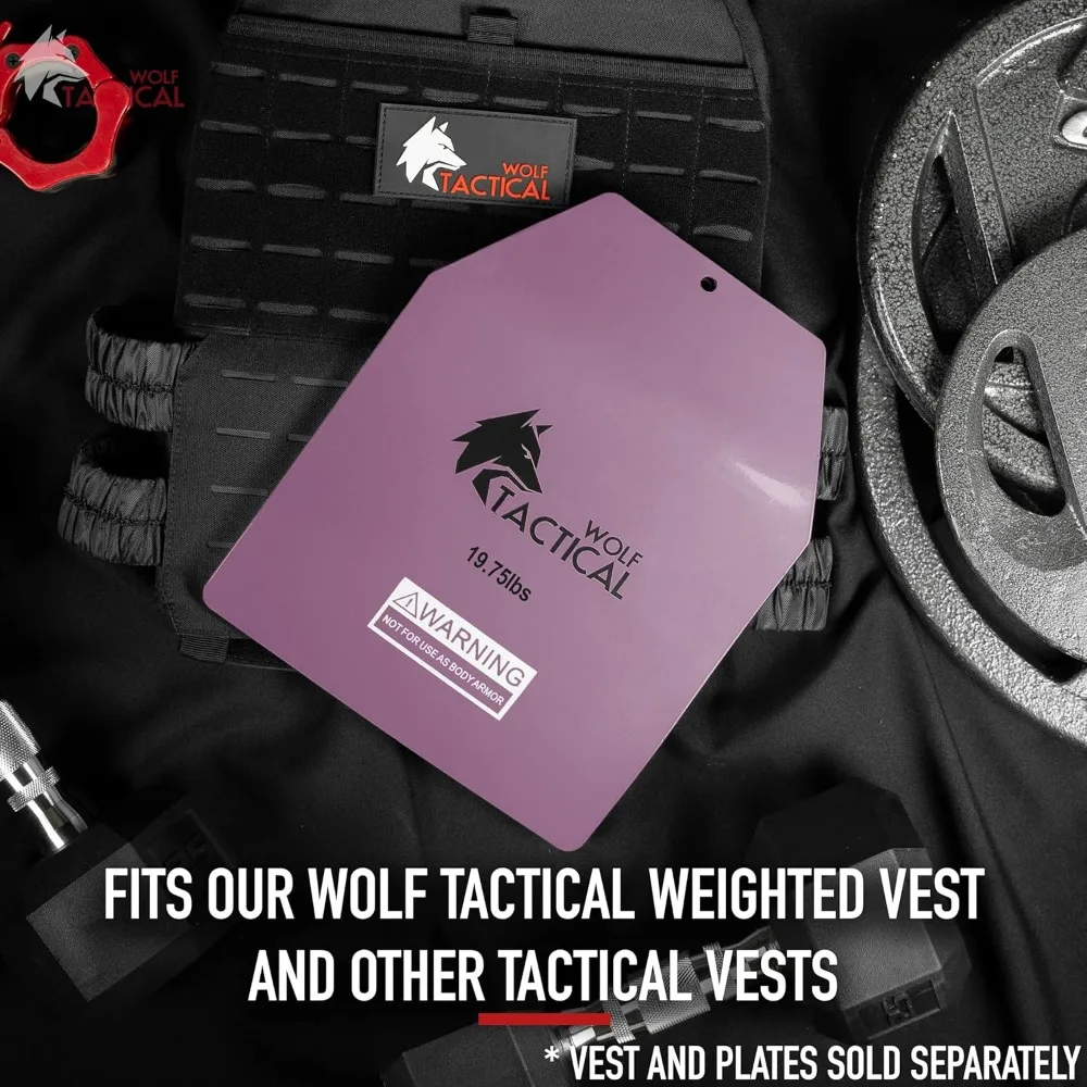 أطباق سترة ذات وزن منحني - أزواج 5.75/8.75/14.5 رطل - مقاس مريح محيطي - WODs، تدريب القوة، الجري، التدريبات الثقيلة #4