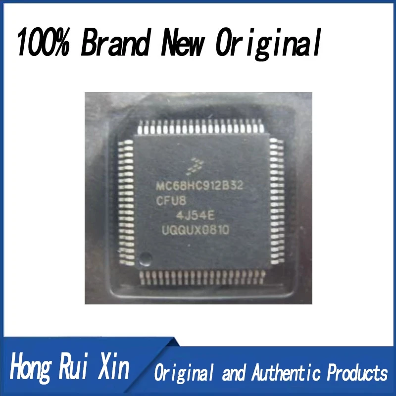 1 Pcs 100% New MC68HC912B32CFU8 MC68HC912B32 MC68HC912B32CFUE8 EN STOS QFP-80In Stock
