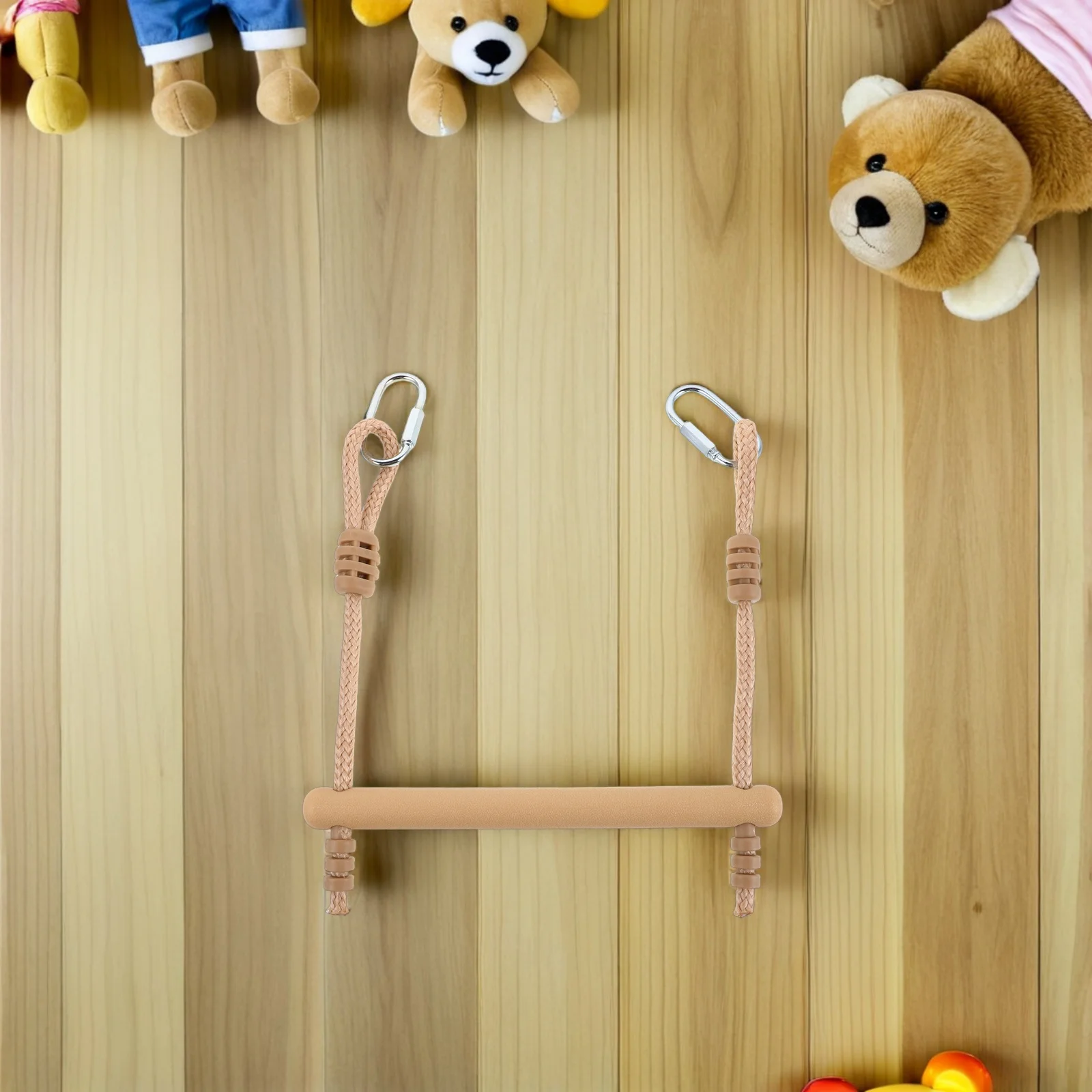 Balançoire d'extérieur pour enfants, avec anneaux d'escalade, banc suspendu en plastique pour jardin, aire de jeux, salle, développement des activités physiques