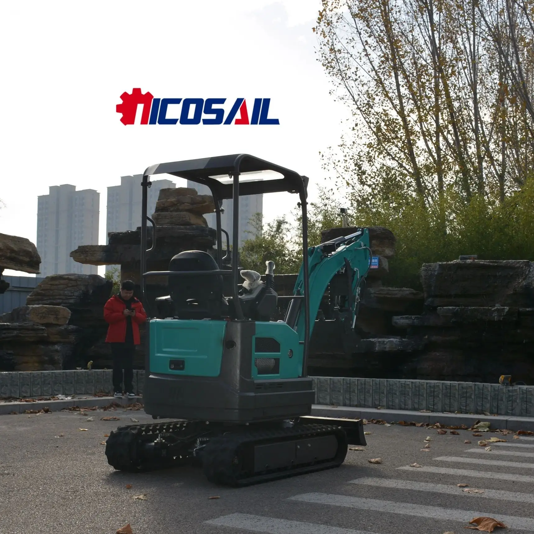 التوصيل المجاني متعدد الوظائف 1.8 طن حفارة صغيرة سعر حفارة صغيرة حفارة هيدروليكية