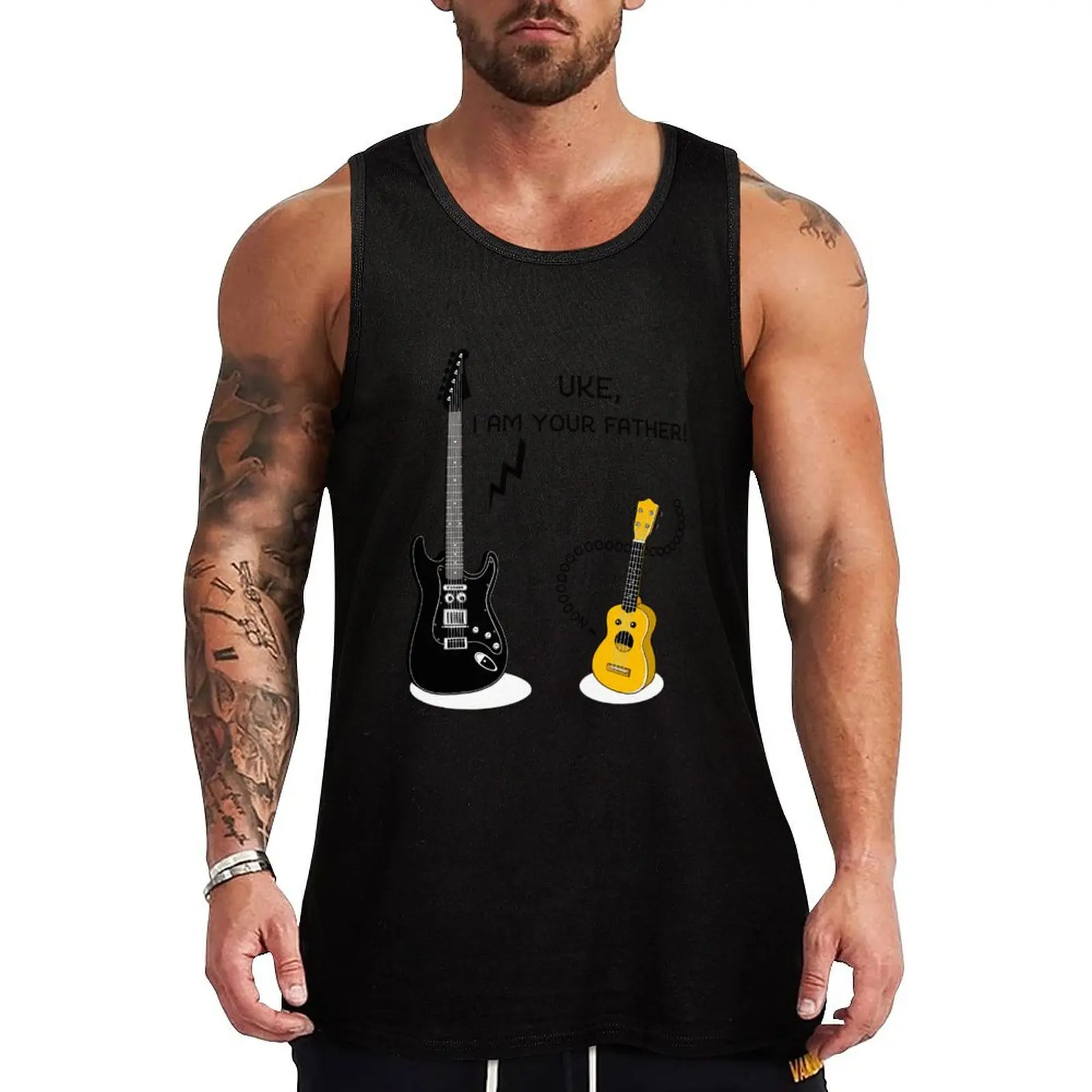 

Uke I Am Your Father Tank Top Soft Casual Tank Top Loose Sleeveless Everyday Shirt