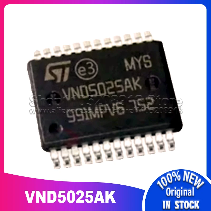 

1~5PCS/LOT VND5025AK VND5025 SSOP-24 100% New Spot stock