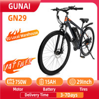 GUNAI GN29  Adult Electric Bicycle 750W Motor Electric Bike 48V15AH Battery E-bike 29 Inch Chaoyang Road Tires E-Mountain Bike