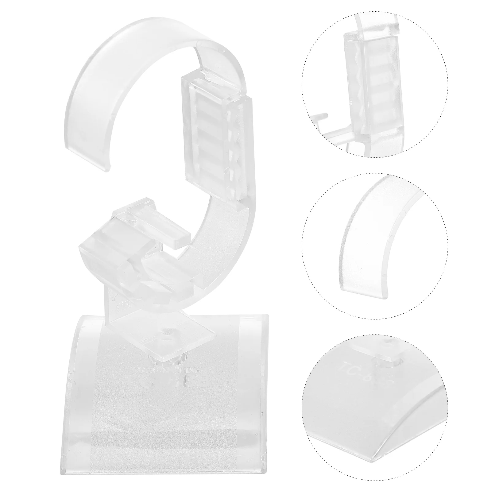 2 Pcs Display Cabinet Bracelet Bangle Stand Watch Holder Base Box Props Acrylic Rack Miss for Jewelry Showcase