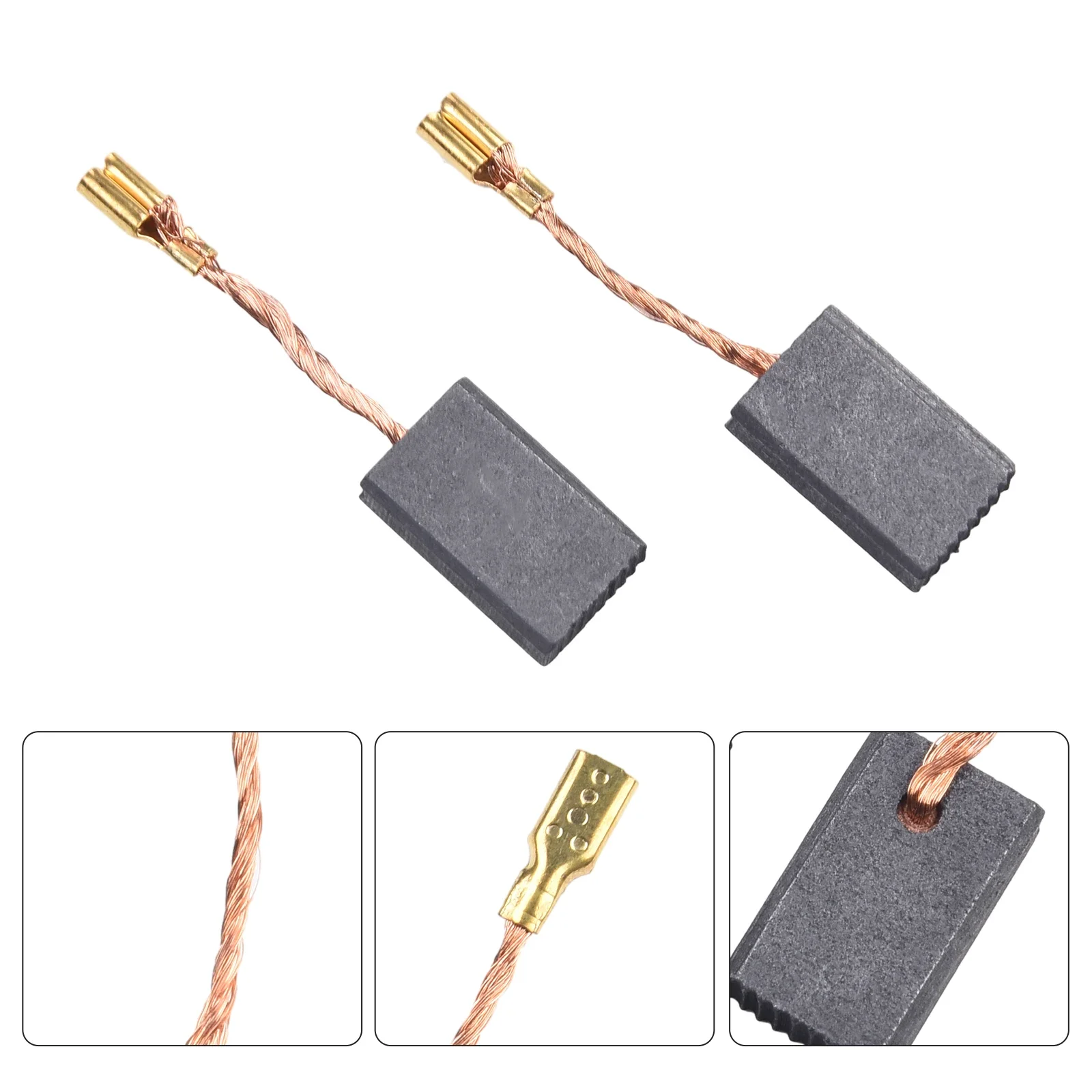 2 stuks koolborstels 5 * 10 * 17 mm 1607014138   BS6 Motor Deel Voor BOSCH Elektrisch Gereedschap 06 046 GWS 8-115 115 Haakse Slijper Accessoires