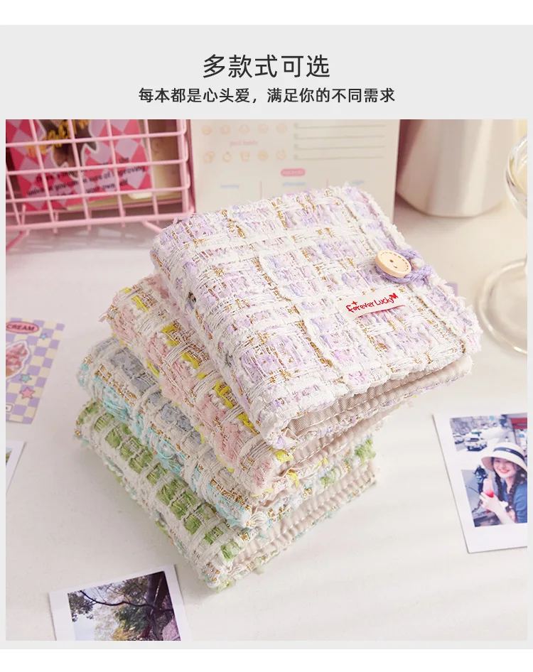 Fashionable Mini Card Album Single Grid 3-inch Photocard Binder Kpop Idol Photo Collect Book  Kpop Girl Gift