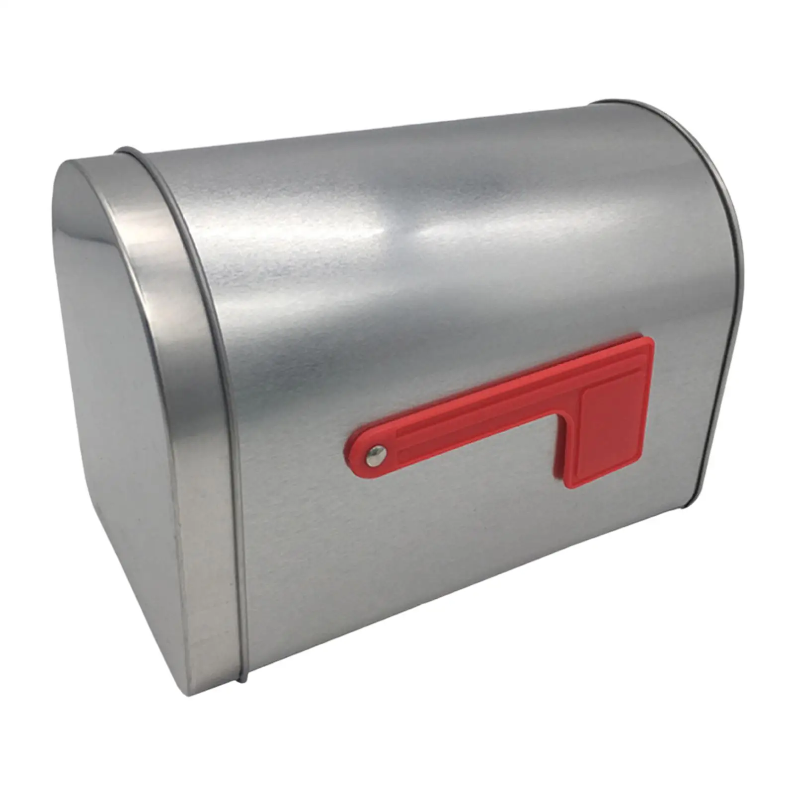 Tinplate Mailbox Present Box DIY Projects Decorative Versatile Mail Box for