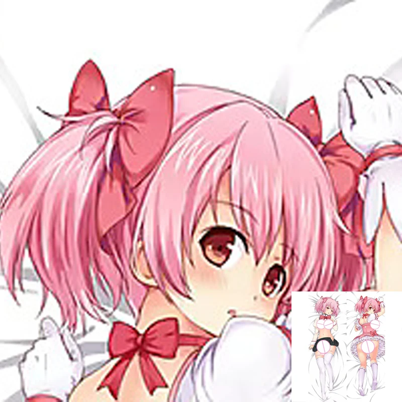

Anime Pillow Cover Dakimakura Homura Trap 2 Side Printed Hugging Body Pillowcase Cushion Cover Bedding