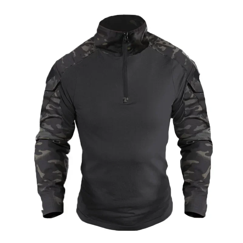 

Airsoft Paintball Shirts Multicam CP Camo Cotton Tactical Shirt Men Clothing Army Combat T-Shirt Hunting Clothes Wear-resisting