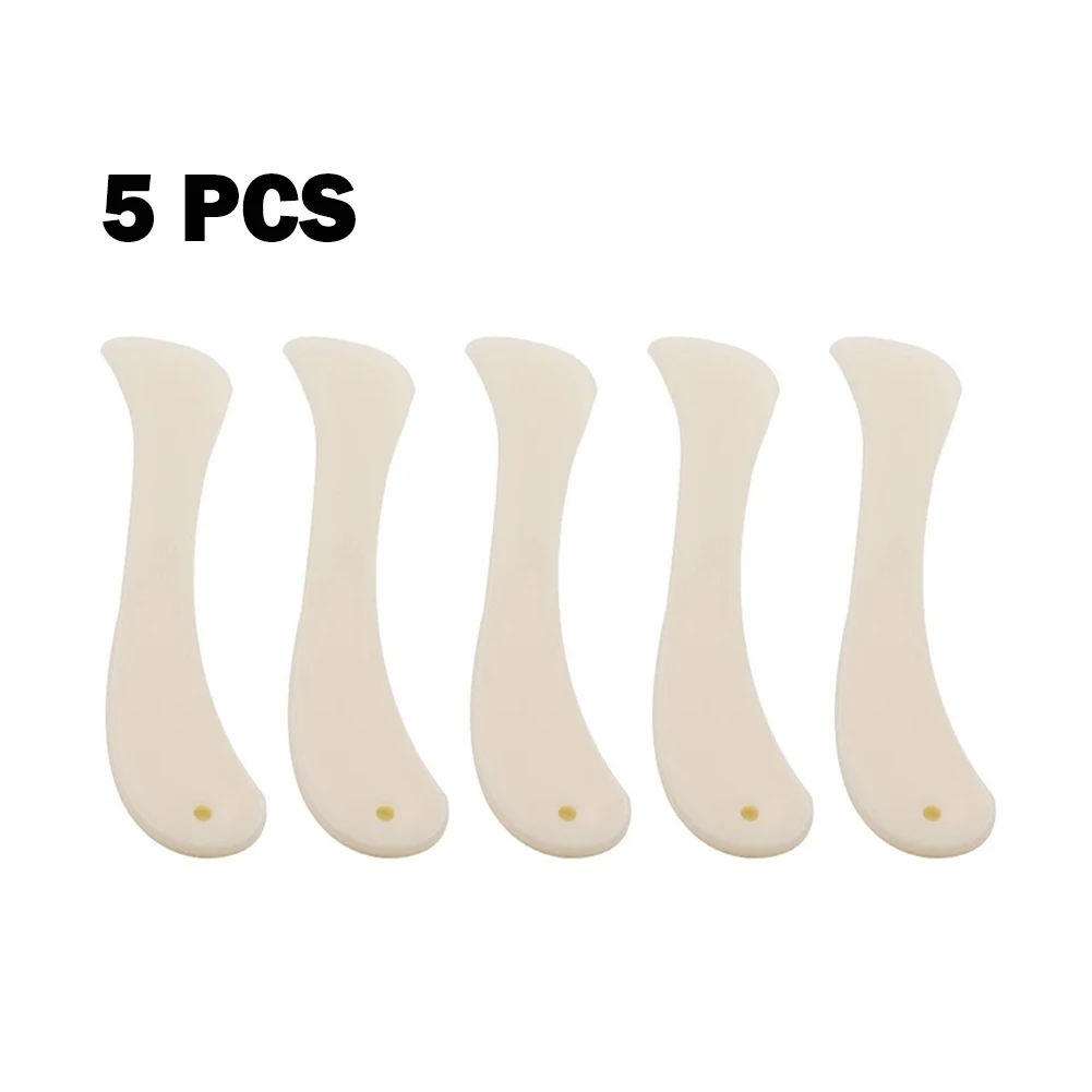 Craft Tools Bone Folder Scraper Short Long Spare Parts White Workshop 5pcs Accessories Folding Creasing Brand New