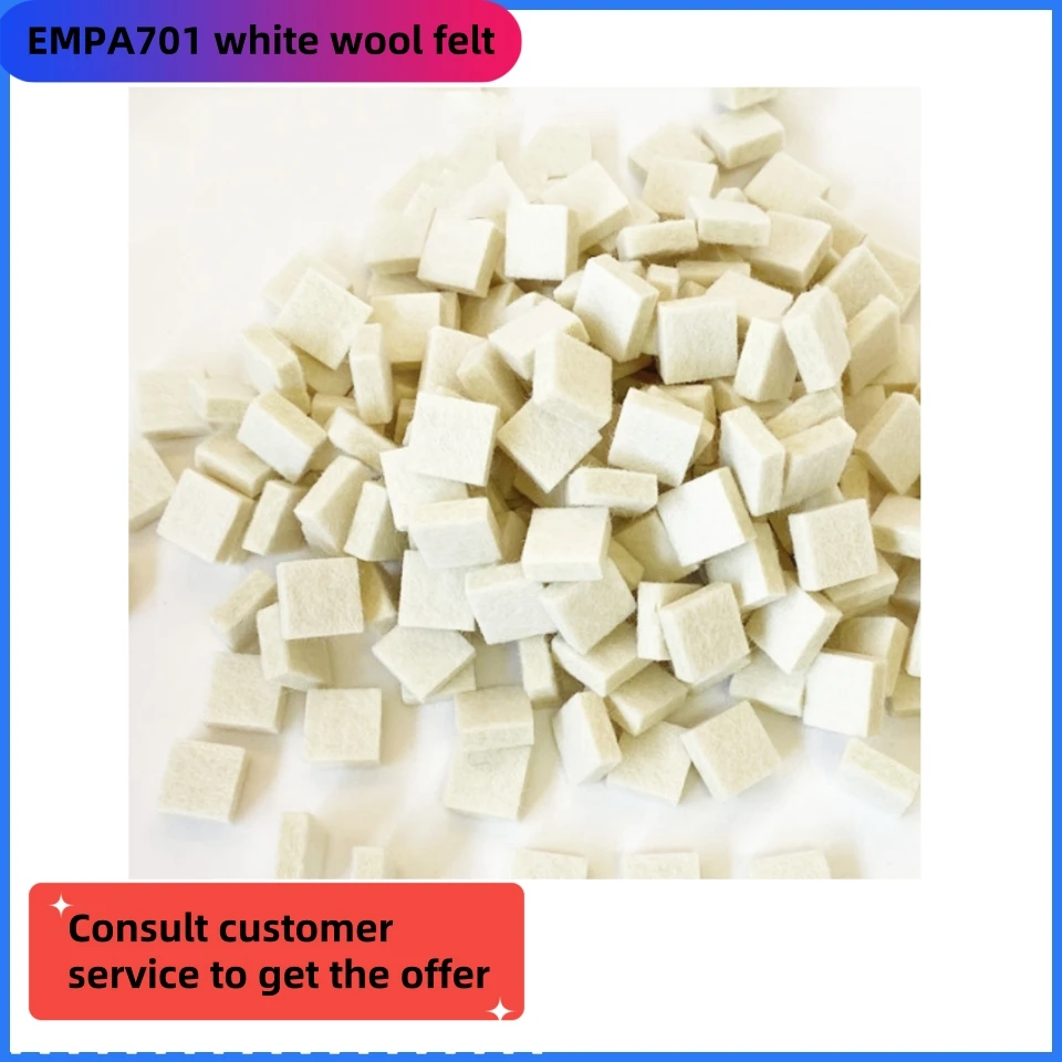 Empa701 White Wool Felt Friction Color Fastness Test Leather Friction Resistant Wool Capsuless