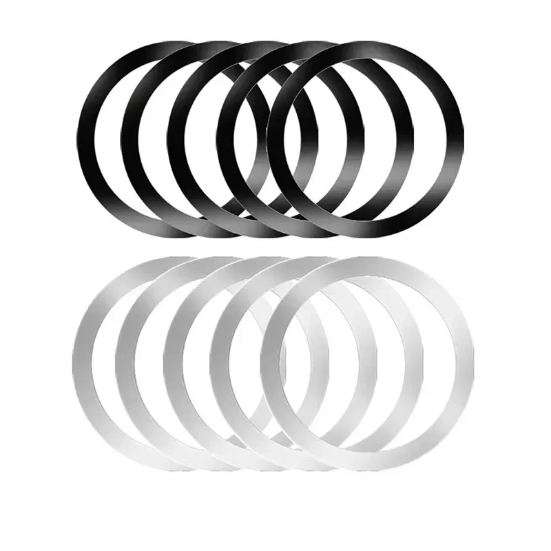 Universele Magnetische Metalen Mobiele Telefoon Plaat Ring Voor Magsafe Draadloze Oplader IJzeren Plaat Sticker Voor iPhone 17 Auto Telefoonhouder