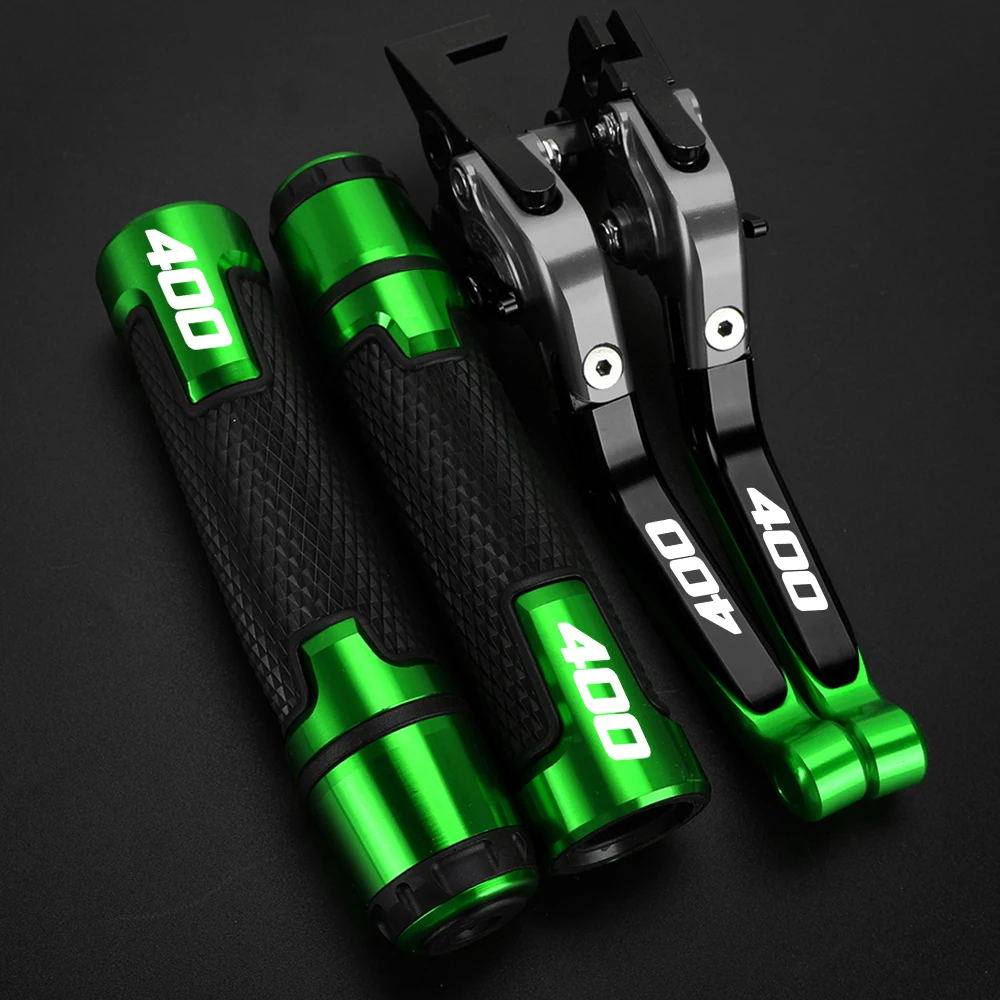 

Motorcycle Adjustable Brake Clutch Levers 22MM Handlebar grips Handle End set FOR kawasaki NINJA400 NINJA 400 2018-2021 2020