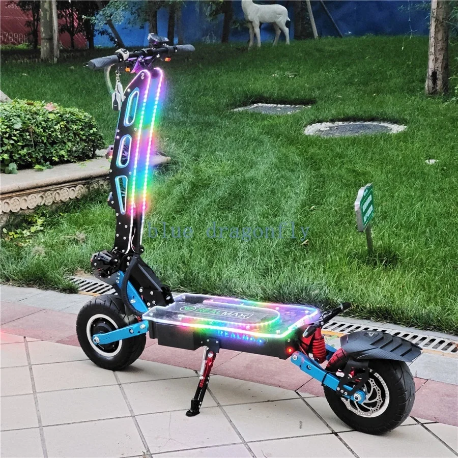 REALMAXS ST-13 2023 Hot Selling 8000W High Speed 100Km Two Wheels Kick Scooter Electric Scooters With Factory Price