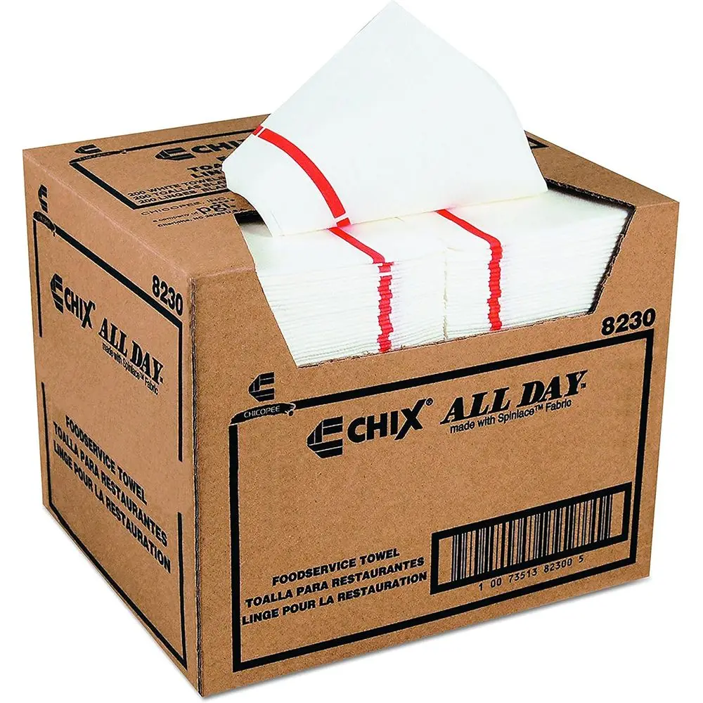 

Полотенца для кухни ресторана, 12 x 21, 200 штук в коробке