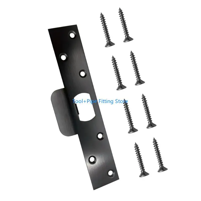 F92B Stainless Steel Strikes Plate Door Backplate Deadbolts Strikes Plates