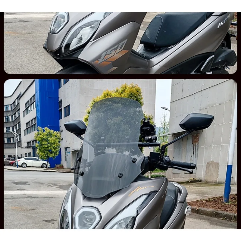 

High Windshield, Windshield Protection, Motorcycle Riding Protection