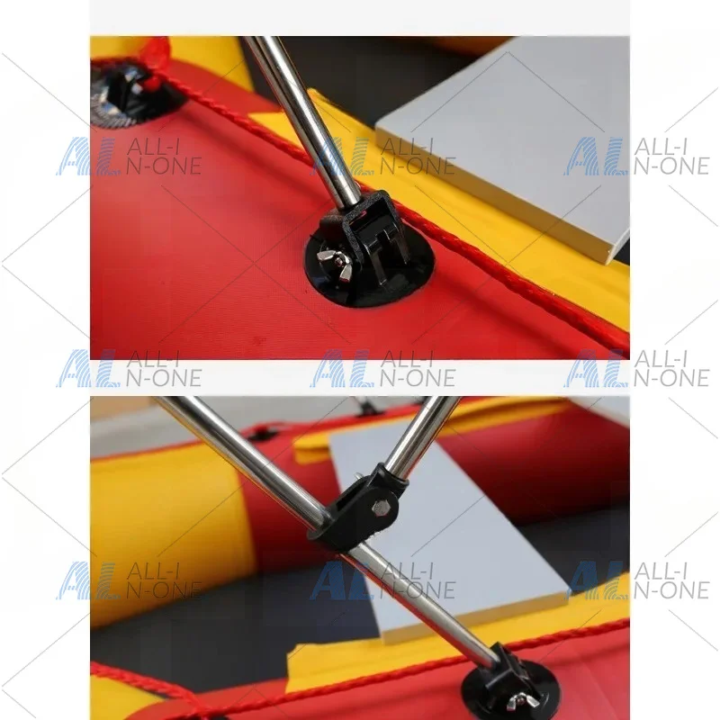 Marine Sun Shade Aluminum Alloy Yacht Yacht Inflatable Boat Fishing Boat Inflatable Boat Foldable and Portable Awning