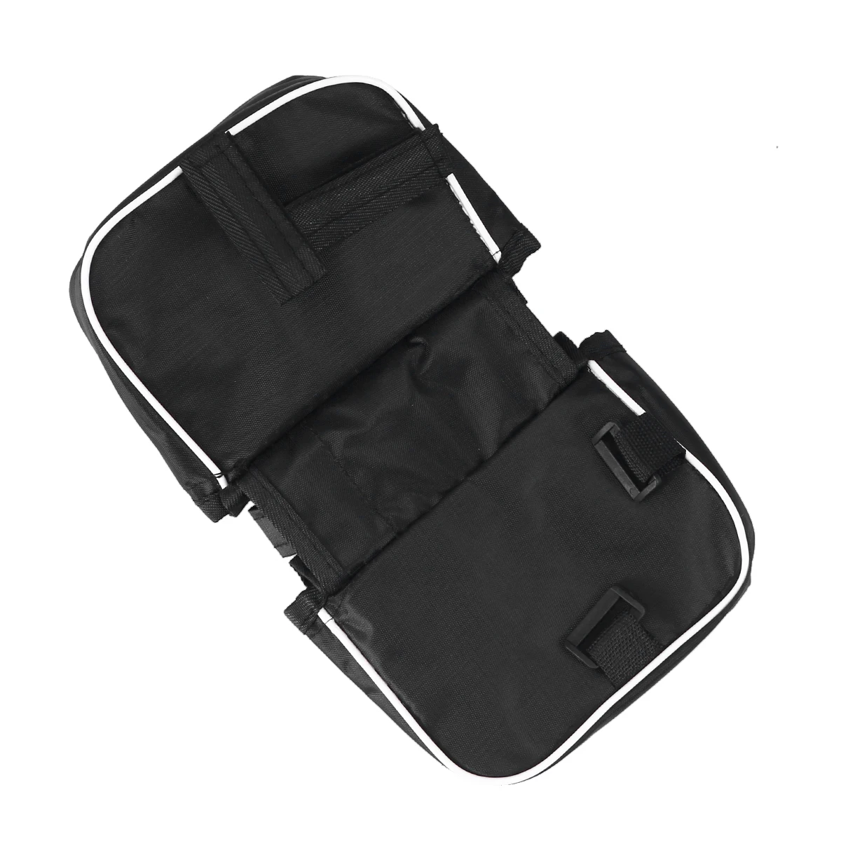 

Cycling Bike Handlebar Bag Reflective Stripes Lightweight Durable Frame Pack For Road Bike Storage Bag Blue