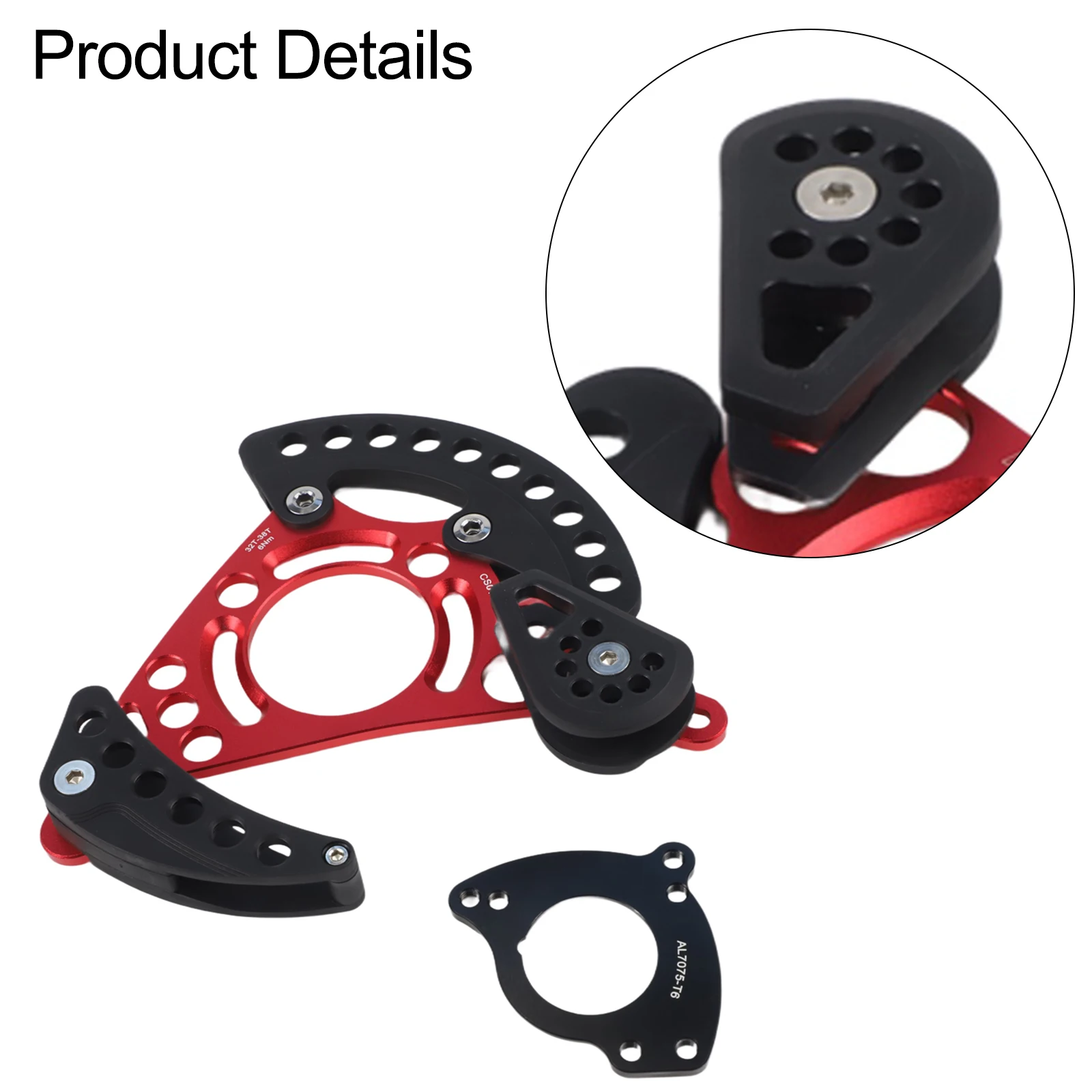 Mountain Biking Adapter Included Bottom Bracket Compatibility CNC Technology For DH for Mountain Bike Single Disc Chain