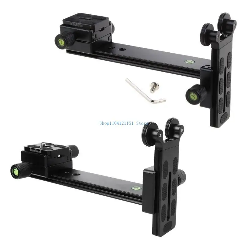 

A2BD L-200 Telephoto Lens Support Bracket Long-Focus Stand Holder with 1/4 & 3/8-inch Screw Thread for Tripod Ball for Head D