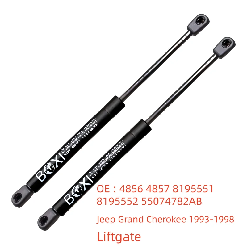 

BOXI 2pcs Liftgate Gas Charged Lift Support For 1993-1998 Jeep Grand Cherokee 4856 4857 8195551 8195552 55074782AB Liftgate