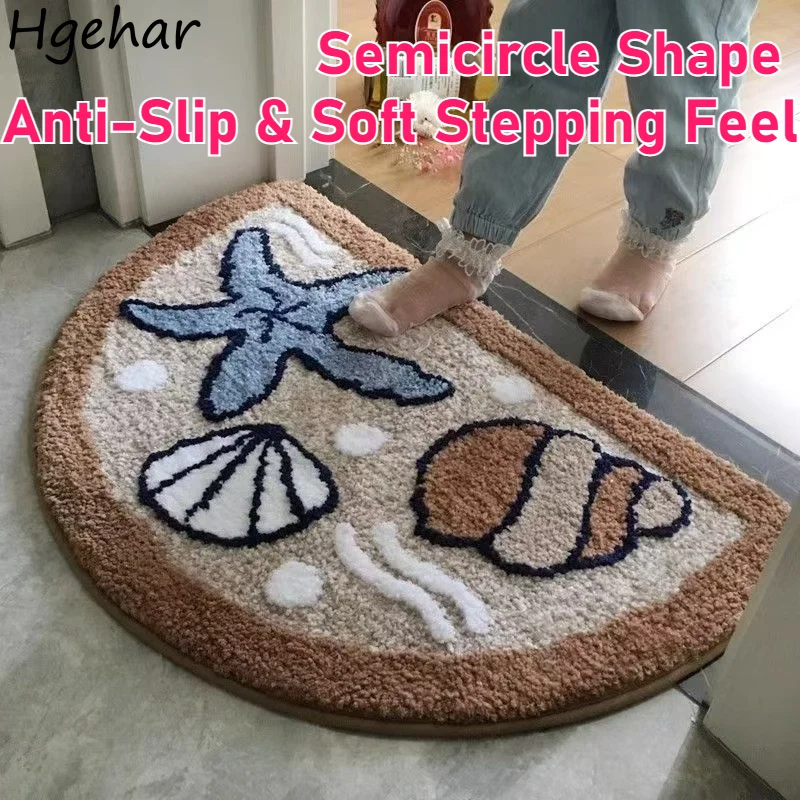 

bath mats Toilet floor flowers door bathroom super water absorbent foot pads quick drying soft stepping feel anti-slip wholesale