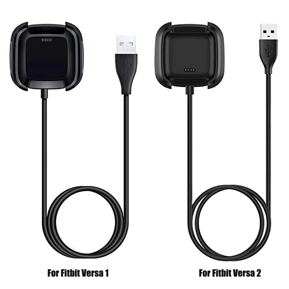 USB Charger Cable Adapter For Fitbit Versa 1 Fitbit Versa 2 Smart Watch  Charging Adapter Dord Accessories For Fitbit versa lite