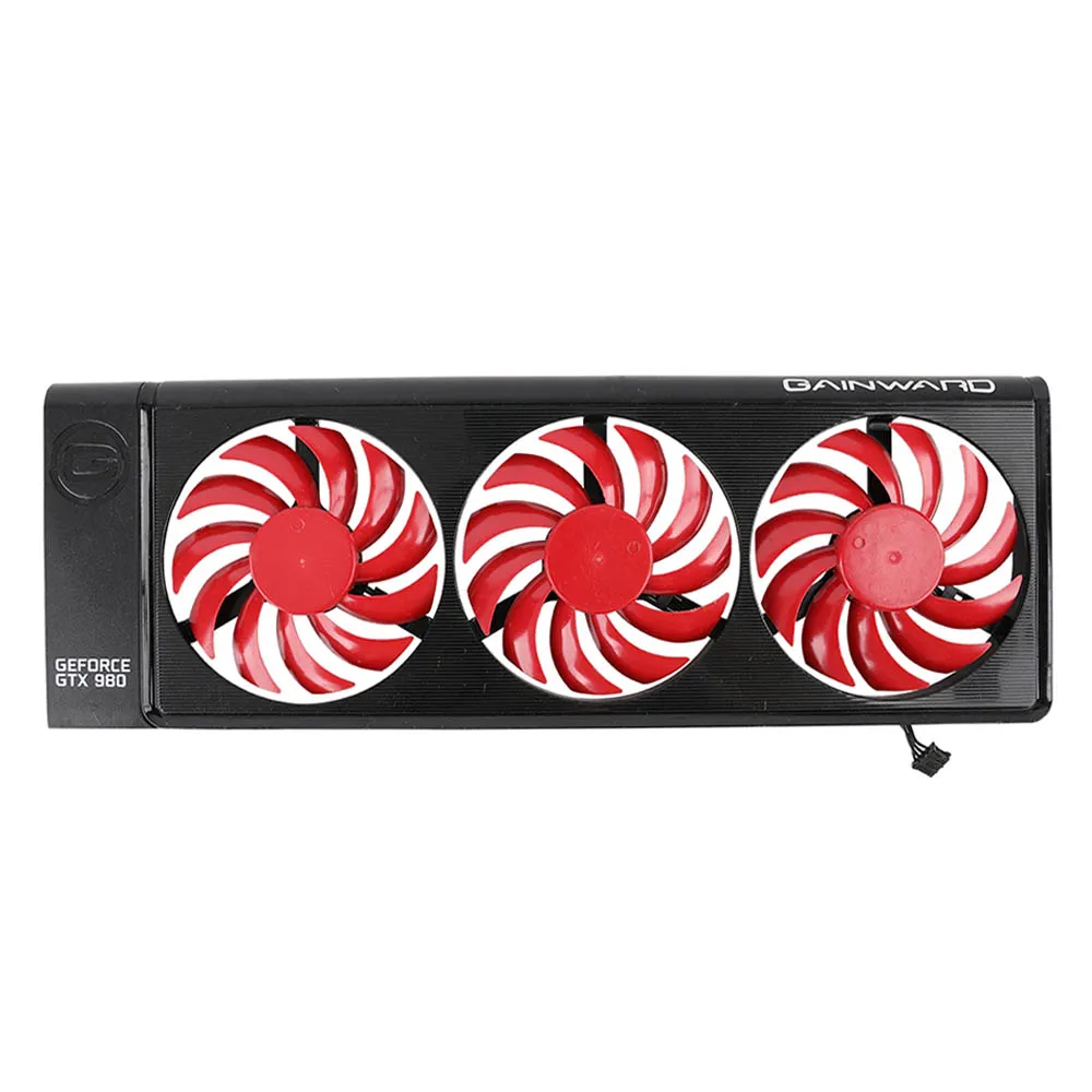 GTX980 Video Card Fan Replacement For Gainward Geforce GTX 980 Graphics Card Cooler fan with case