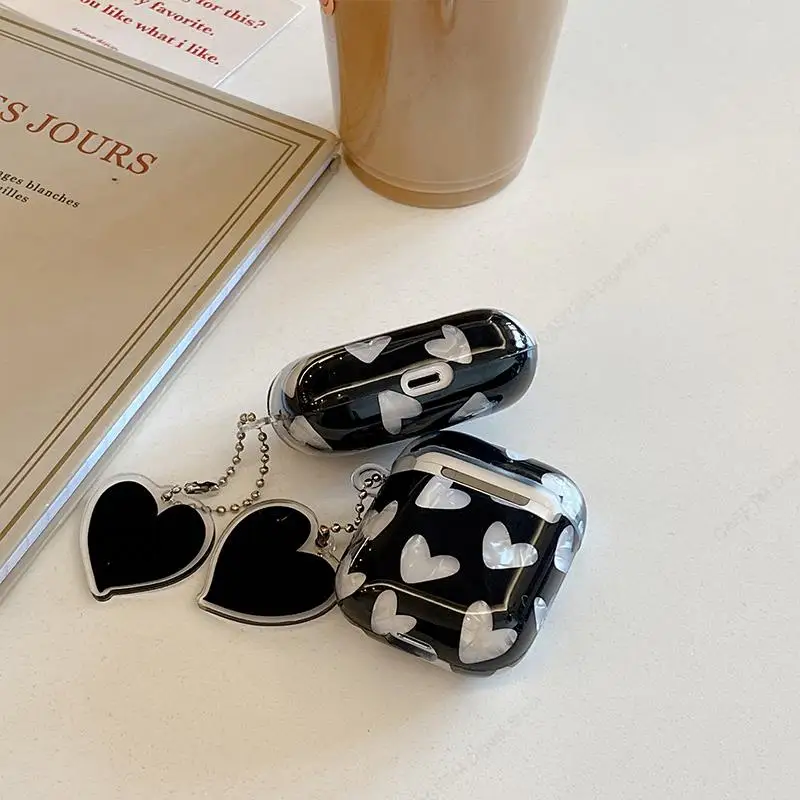 Étui Black Lover Coussins Funda pour AirPods Pro, étui de 2e génération pour AirPods 3 Pro, 2, 1, housse pour écouteurs pour Air Pods Pro2, étuis