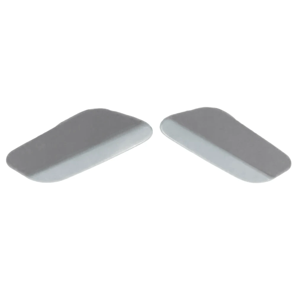 2Pcs Front Bumper Headlight Washer Nozzle Cover Caps 5C6955109 5C6955110 Left+Right Gray for VW JETTA IV 2011 2012 2013 2014