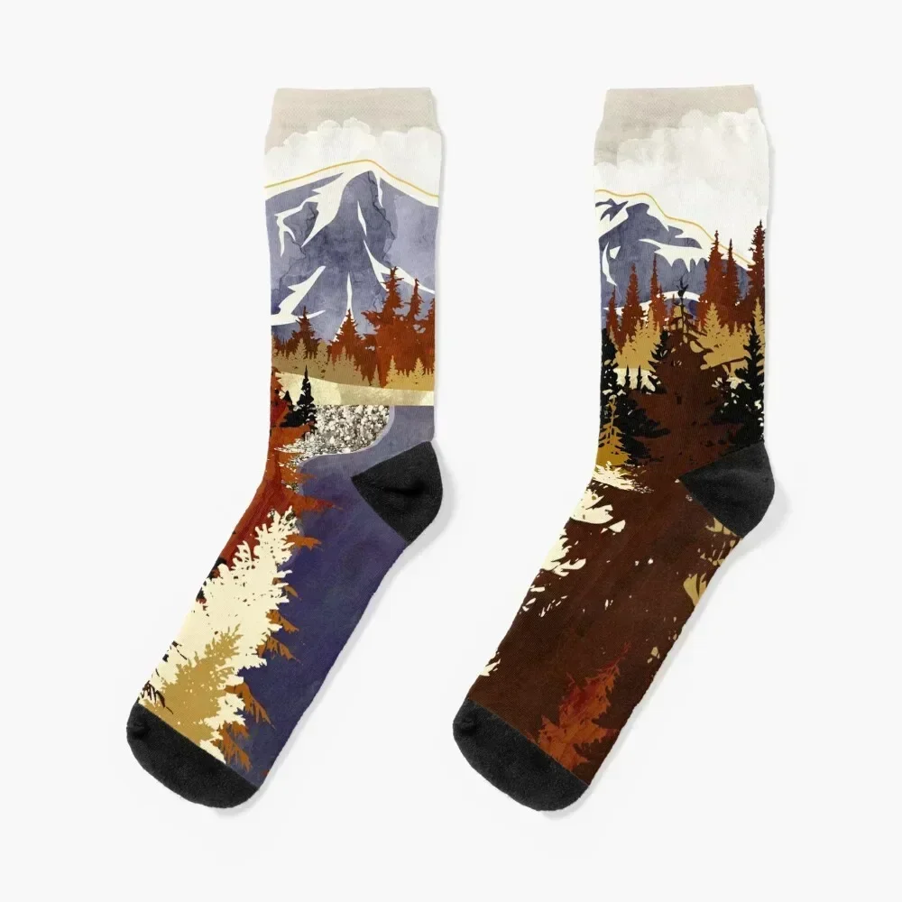 

Autumn River Socks Antiskid soccer happy cool gifts Male Socks Women's Children's Thermal man winter custom Mens Socks Women's