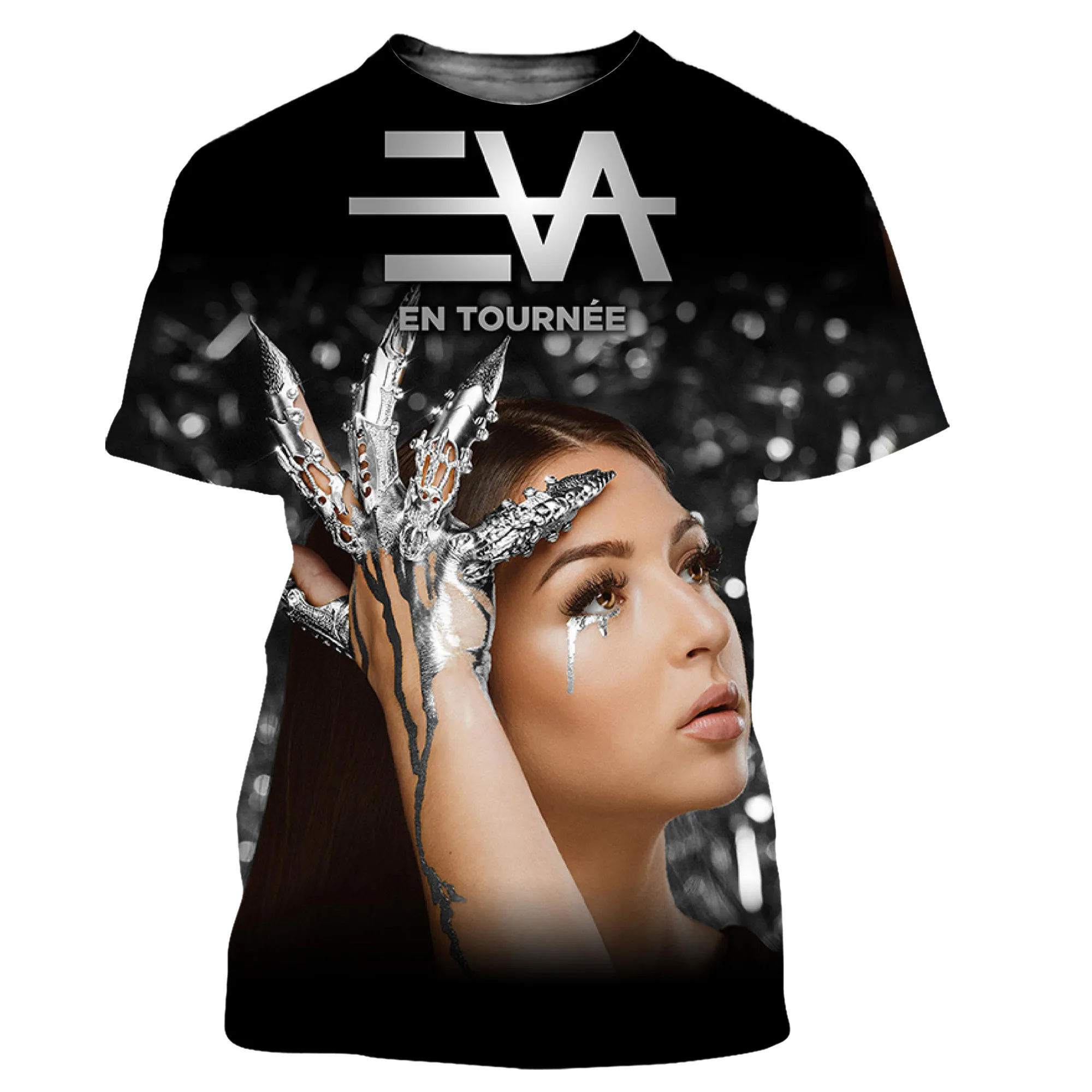 New Eva Queen Men/women New Fashion Cool 3D Printed T-shirts Casual Tshirt Streetwear Tops Oversized