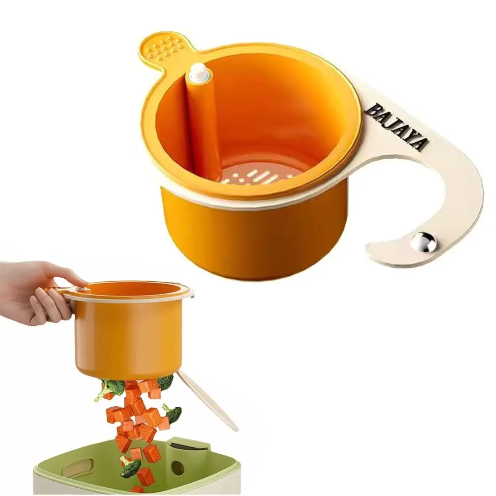 

Новая кухонная корзина-фильтр для раковины с выдвижным механизмом, защита от протечек, отдельная дренажная чаша, универсальная подставка для хранения в раковине