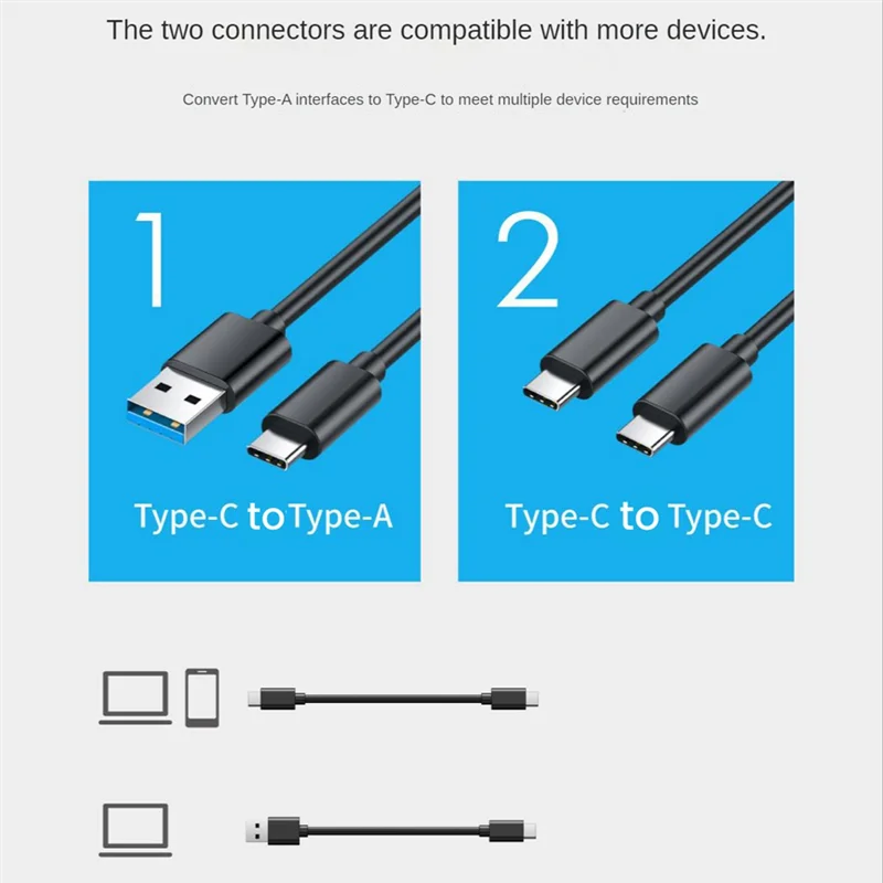 Carcasa de SSD M2 M.2 NVME 2230, carcasa de unidad de estado sólido externa, USB 3,2, 10gbps a NVME m-key