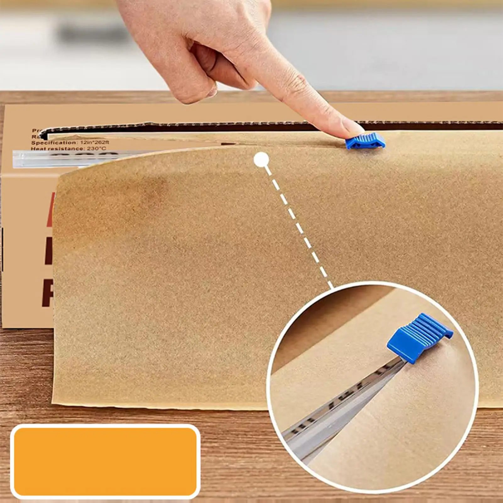 Parchment Paper Sheets Unbleached Food-Grade Heat Resistant Sheets Air Fryer Oven Cooking Paper Liner For Oven Grilling