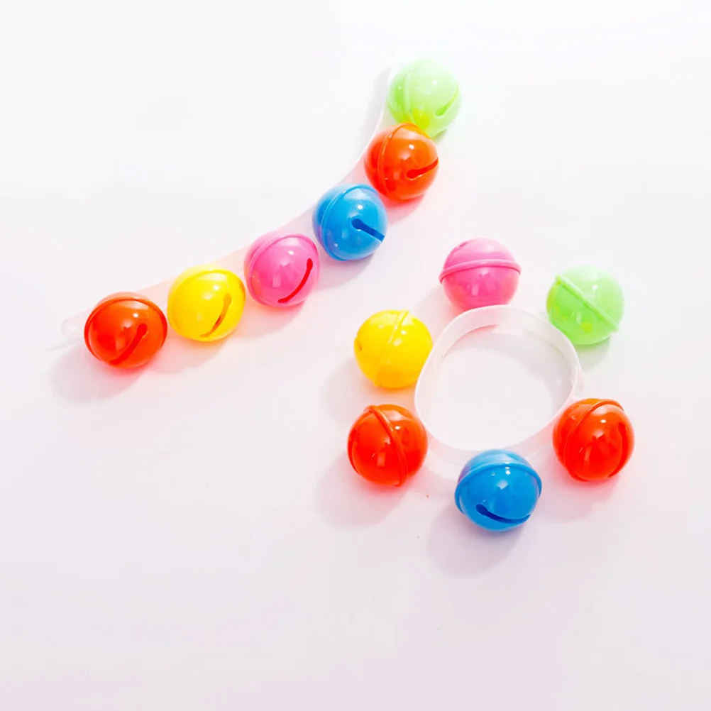 

12pcs Wrist Band Rattle Bell Kids Educational Fun Jingle Bracelet For Children Dancing Performance Prop