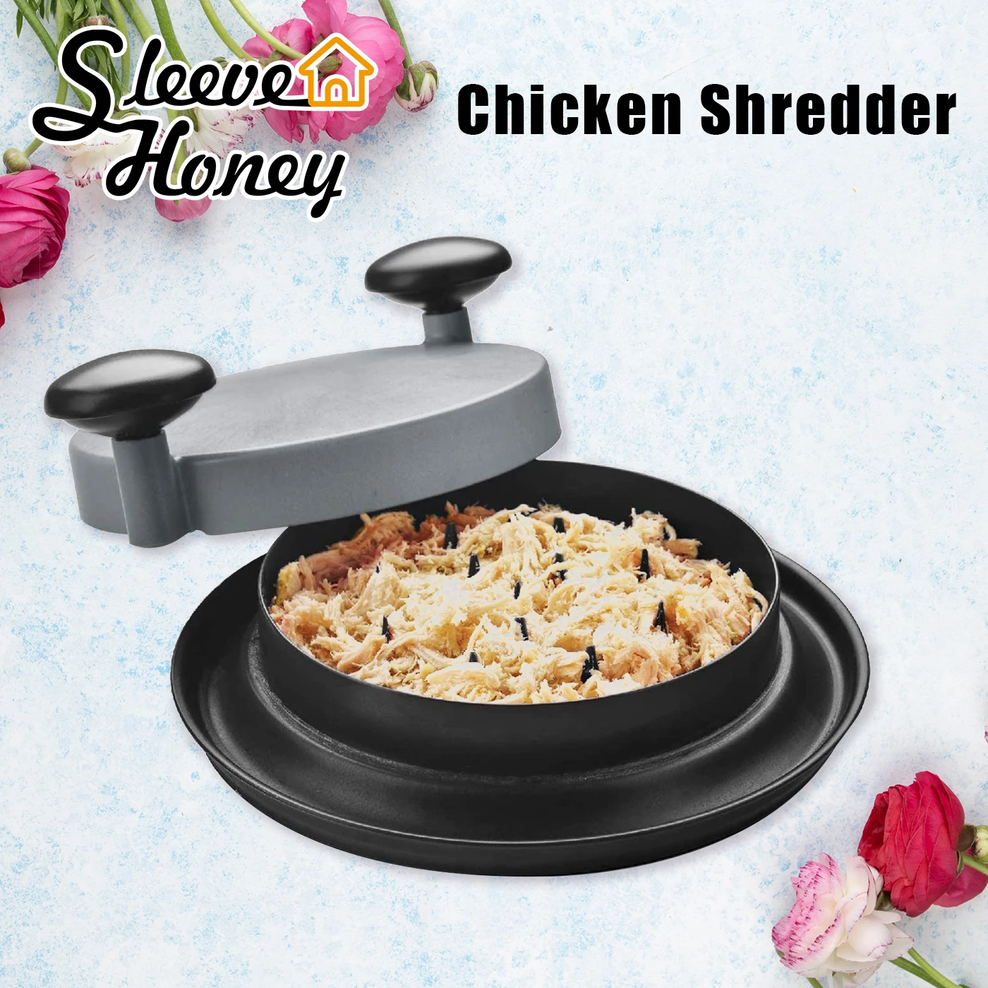 

Chicken Shredder Machine Meat Shredding Tool Pulled Pork Beef Chicken Salad Food Multifunctional Kitchen Garget BBQ Accessories