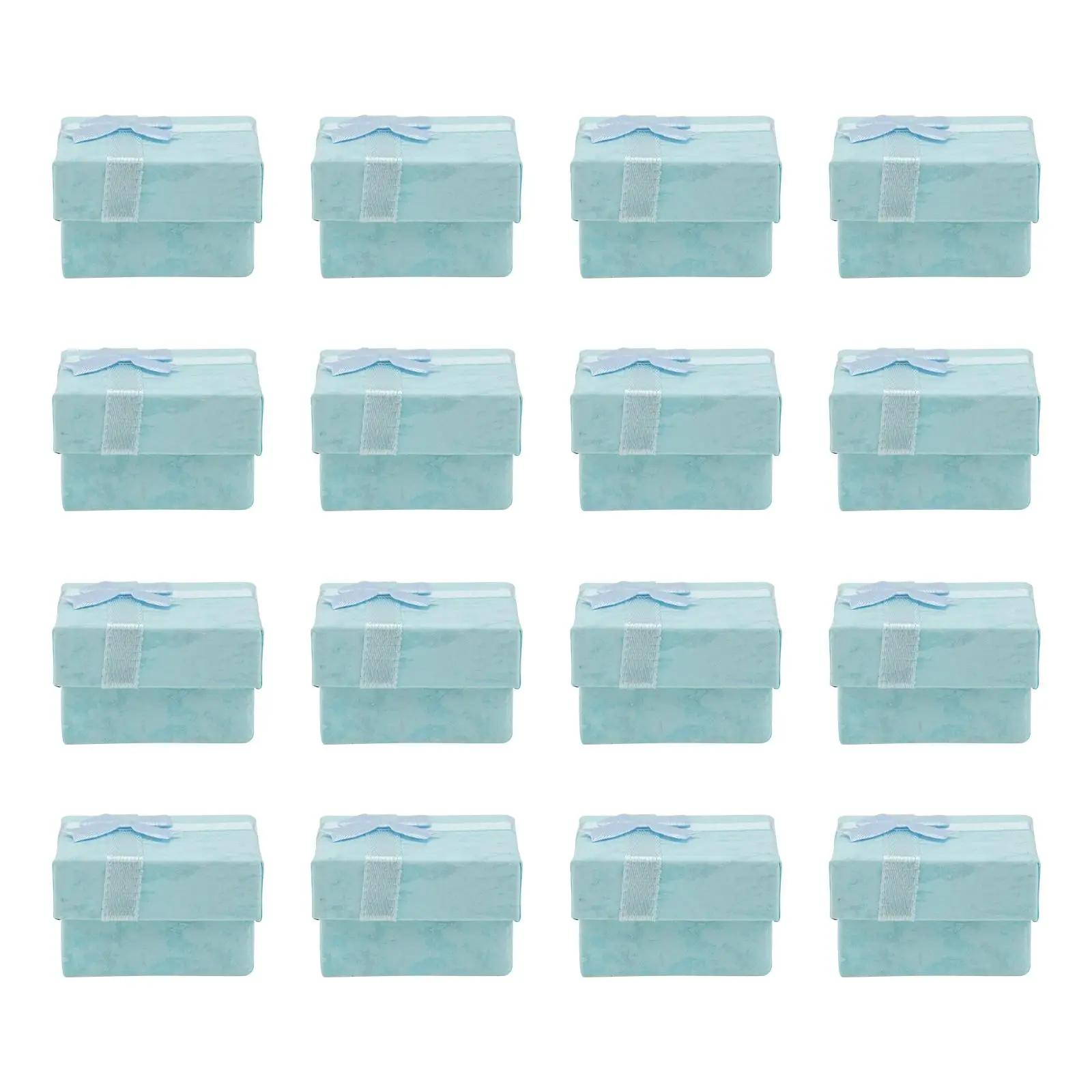 

24 Pcs Jewelry Boxes for Earrings Necklace Bracelet Storage Organizer Gift Hard Paperboard Candy Wedding Birthday