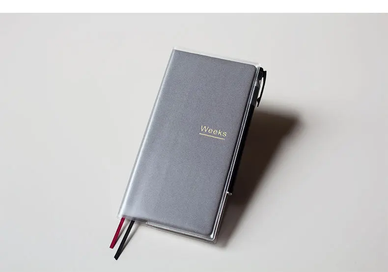 Undatiertes Wöchentliches A6-Stoffjournal - Tragbarer Taschenplaner für Notizen, Ziele & Tagesablauf, Leinen-Wochenplanungssystem – Detail 33