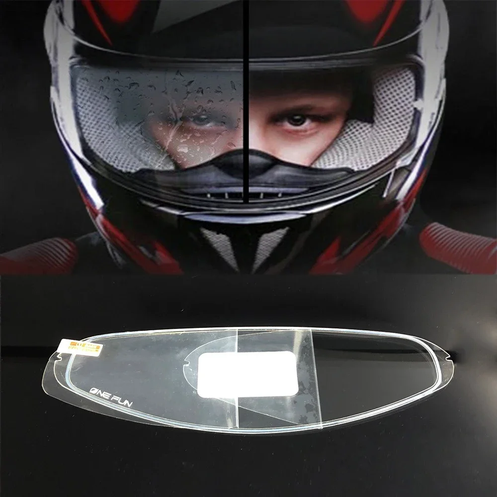 

Helmet Visor Film Anti Fog for JUST1 J-GPR Motorcycle Helmet Antifog Lens Film Accessories