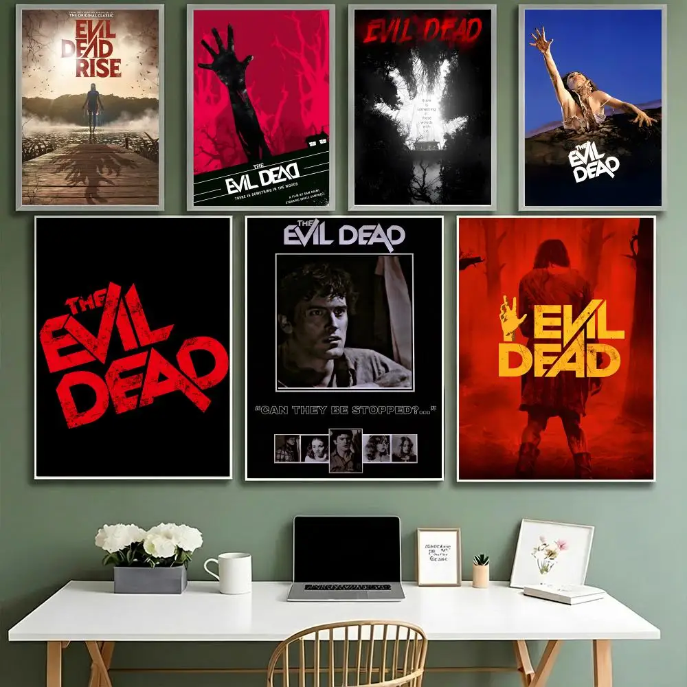 Evil Dead Poster HD, wasserdicht, hochfeste, selbstklebende Wanddekoration, universell