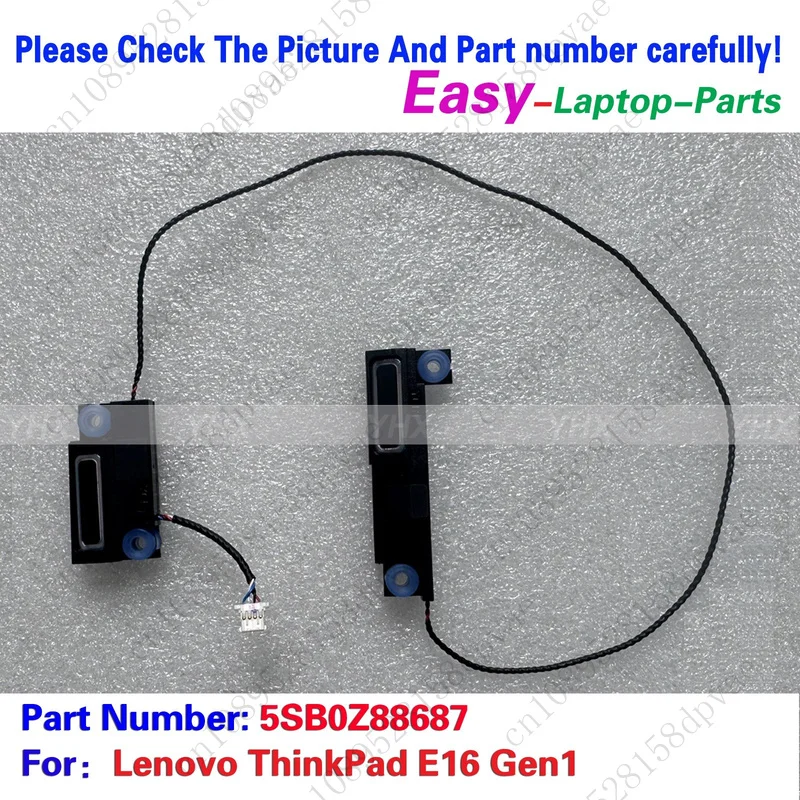 

GYX New For Lenovo ThinkPad E16 Gen1 SPEAKER R+L 5SB0Z88687