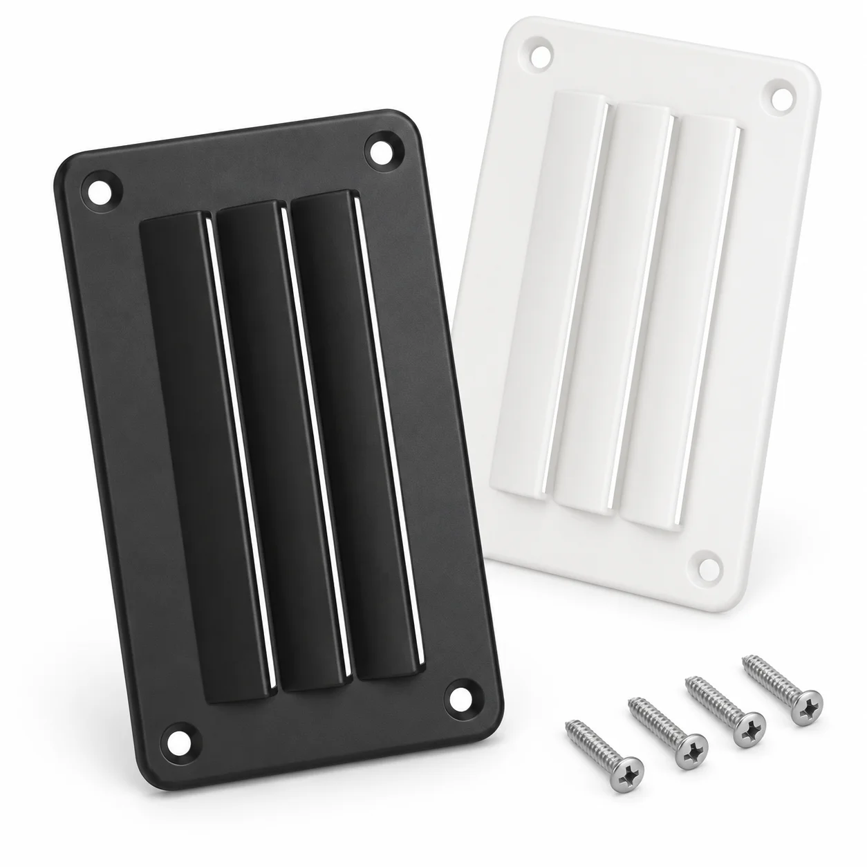 RV Air Vent Louver Grille 1 Piece Ventilation Outlet Cover for Bathroom Office Exhaust Fans and Marine Boat and Yacht Interiors