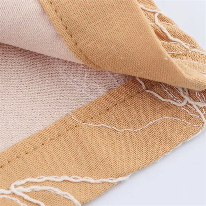 KEYANKETIAN Wiosna/Jesień 2025 Nowe Damskie Spodnie Proste z Haftem Kwiatowym, Styl Pastoralny, Zapinane na Zamek, z Wysokim Stanem