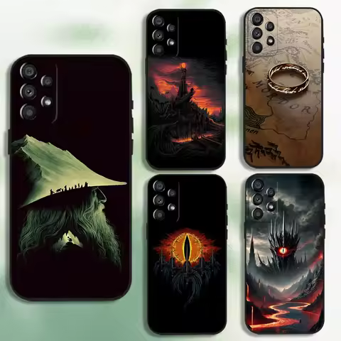 The Lord of the R-Rings Phone Case For Samsung Galaxy A20,A21s,A22,A31,A32,A52,A53,A72,73,A80 Soft Black Cover